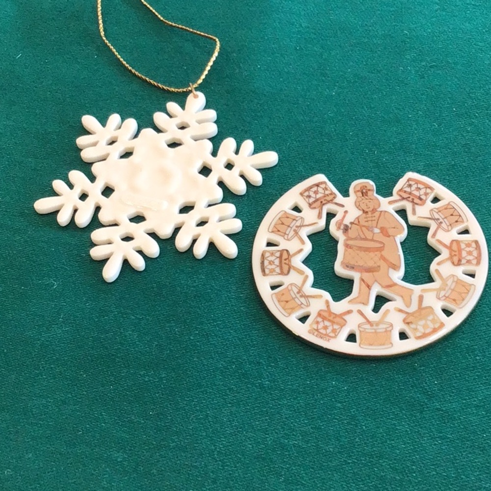 Lenox Vintage Drummer Christmas Ornament.